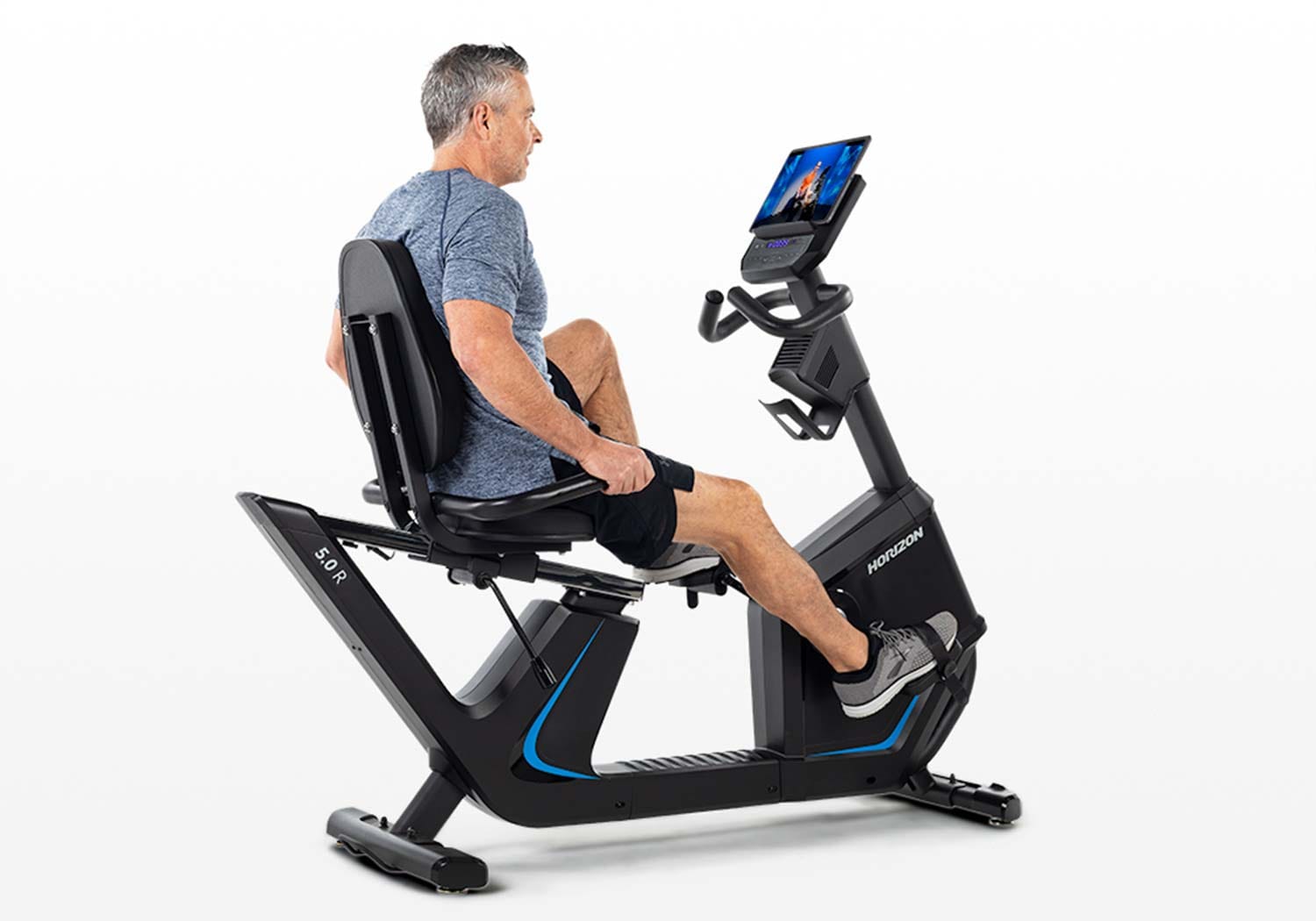 Bicicleta fitness cu spatar HORIZON 5.0R - imagine 6